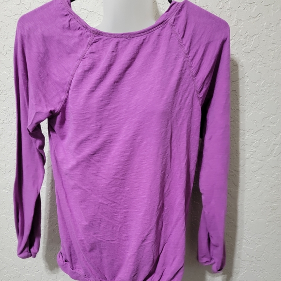 Purple long sleeve tee - Picture 2 of 3